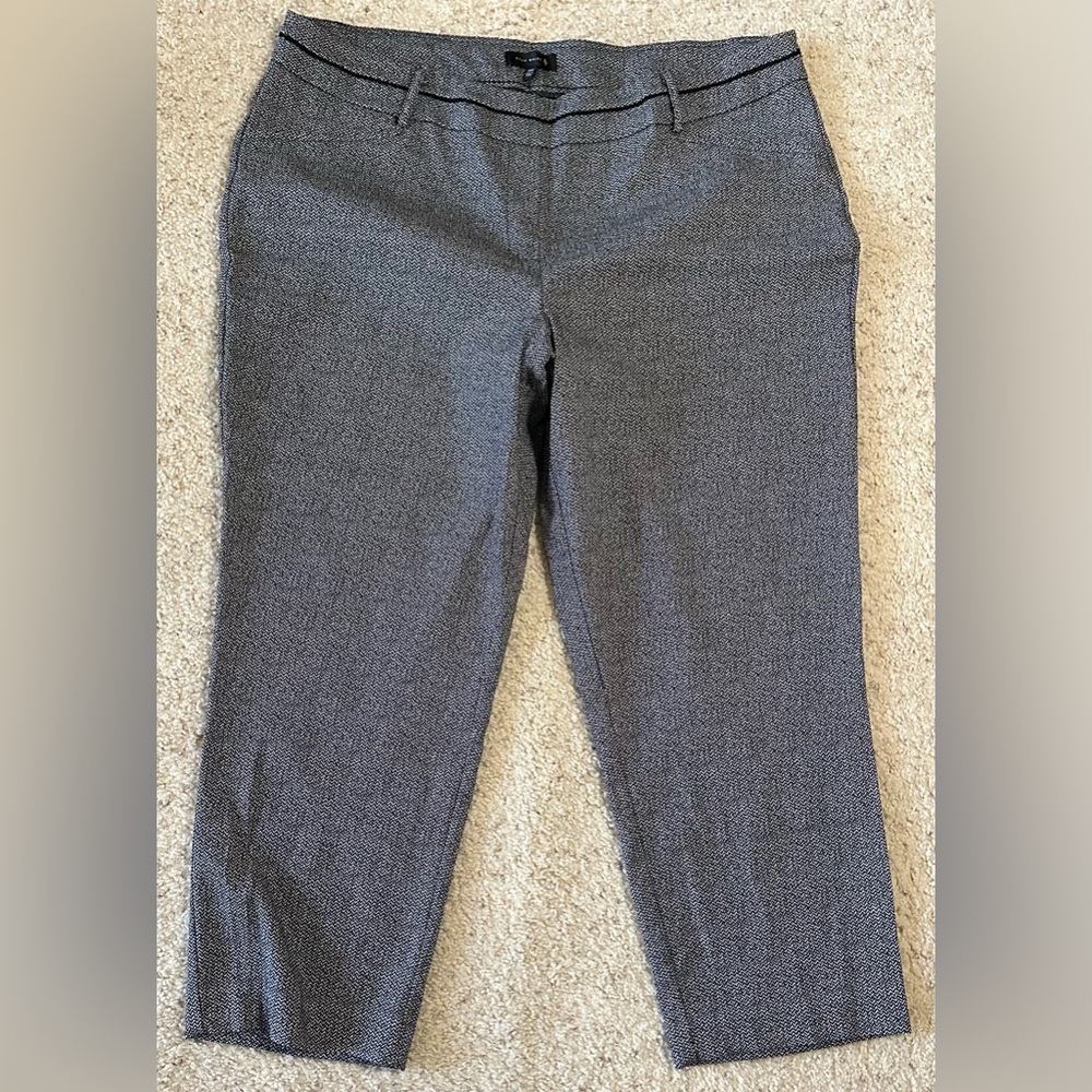 !!Super cute & comfy Ryan Wylde Tweed Ankle Trousers/Size 24W!!